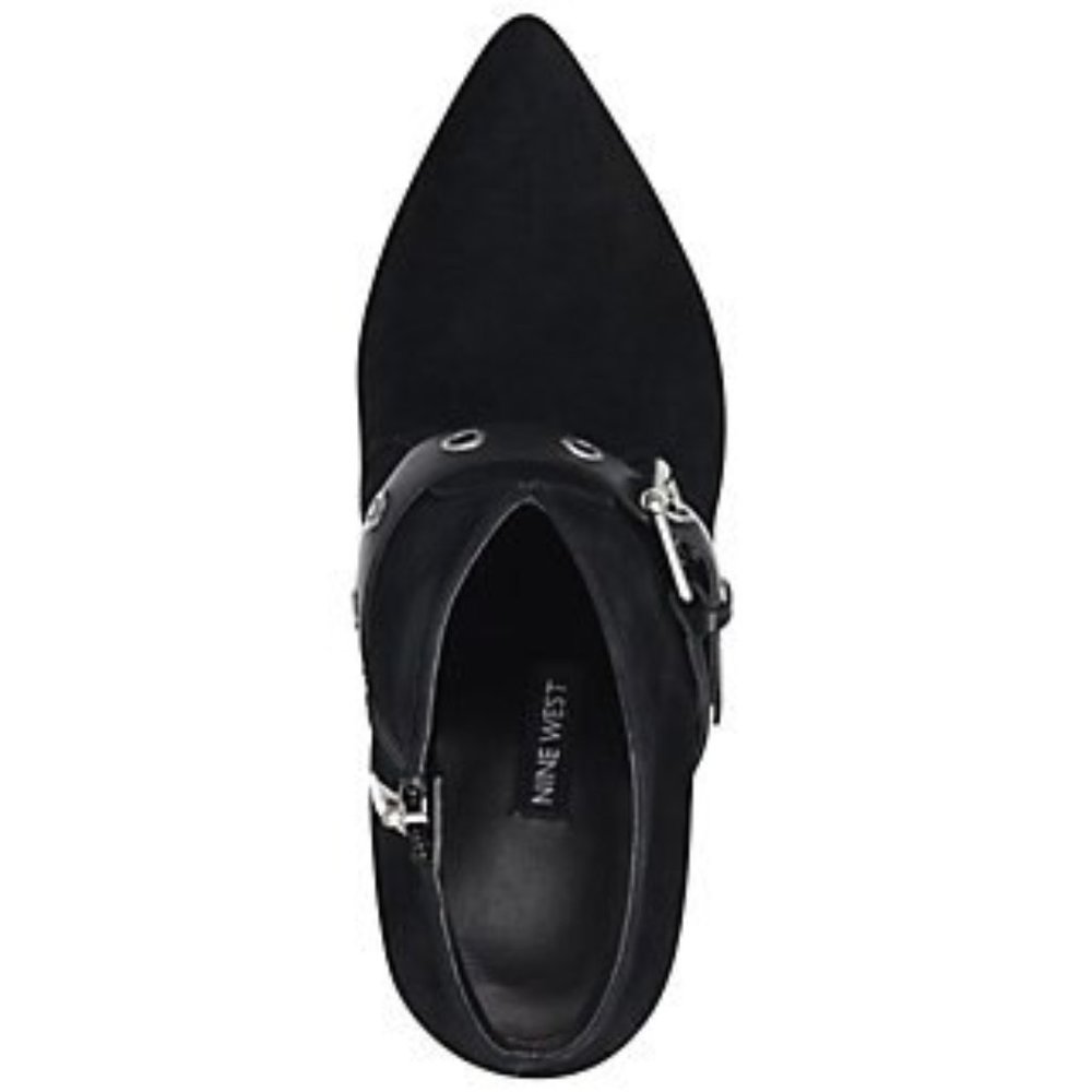 $59 Nwt (Size: 9.5) Nine West Jax Pointed-Toe Boo… - image 4